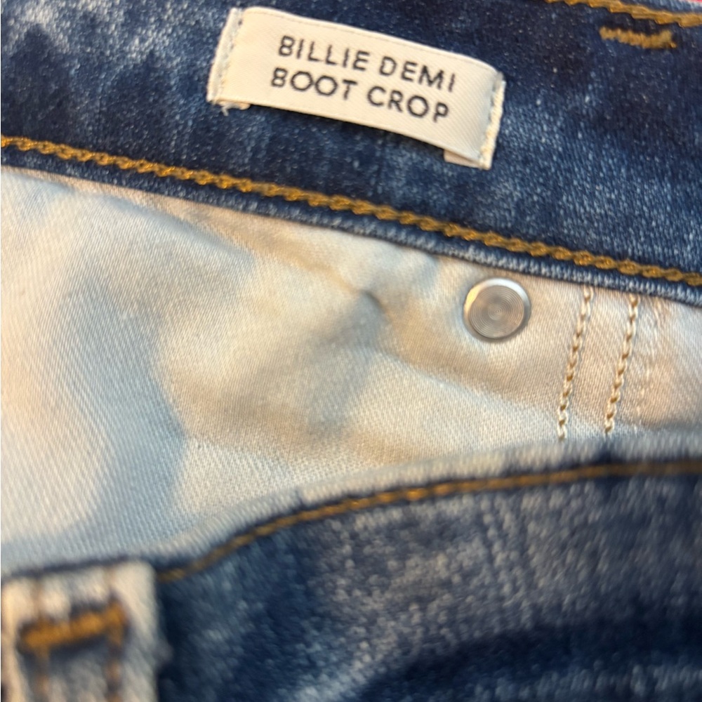 J. Crew Classic Blue Cropped Jeans - Picture 4 of 9